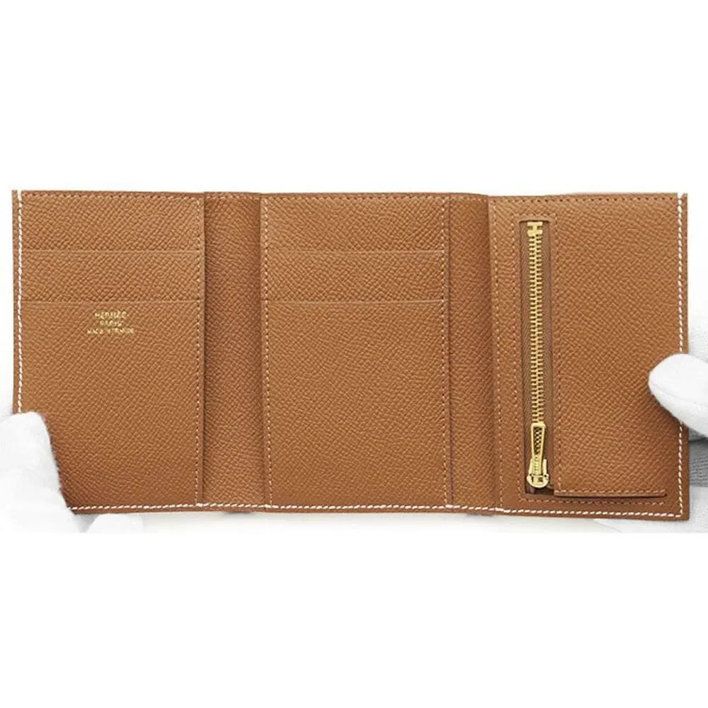 Hermes BEARN COMBINE VERSO Epsom Tri-fold Wallet